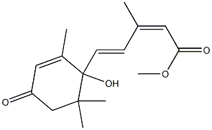 ()-CIS,TRANS-ABSCISIC ACID METHYL ESTER 98% (HPLC) Structure