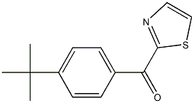 2-(4-TERT-BUTYLBENZOYL)THIAZOLE 95% Structure