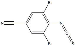 2,6-DIBROMO-4-CYANOPHENYLISOTHIOCYANATE 97% Structure