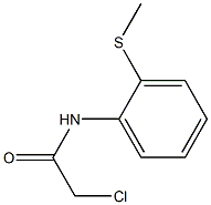2-CHLORO-N-[2-(METHYLTHIO)PHENYL]ACETAMIDE Structure