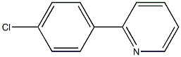 2-(4-CHLOROPHENYL)PYRIDINE 96% Structure
