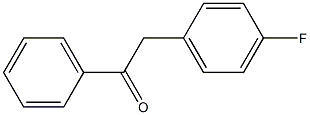 2-(4-FLUOROPHENYL)ACETOPHENONE 97% Structure