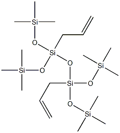 1,3-DIALLYLTETRAKIS(TRIMETHYLSILOXY)DISILOXANE 95% Structure