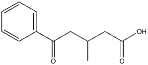 3-METHYL-5-OXO-5-PHENYLVALERIC ACID 95% 구조식 이미지