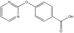 4-(PYRIMIDIN-2-YLOXY)BENZOIC ACID, 95+% Structure