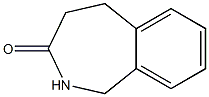 1,2,4,5-Tetrahydrobenzo[c]azepin-3-one 구조식 이미지