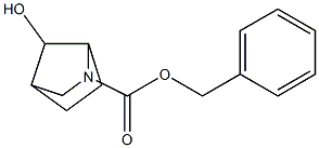 2-Cbz-7-hydroxy-2-azabicyclo[2.2.1]heptane 구조식 이미지