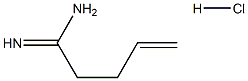 Pent-4-enamidine HCl Structure