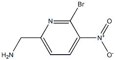 6-AMINOMETHYL-2-BROMO-3-NITRO-PYRIDINE 구조식 이미지