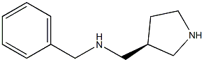 (S)-3-(N-BENZYL-AMINOMETHYL) PYRROLIDINE 구조식 이미지