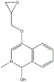 4-(2,3-EPOXY)PROPOXY-2-METHYLISOCARBOSTYRIL Structure