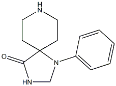 1-PHENYL-4-OXO-1,3,8-TRIAZASPIRO[4,5]DECANE 구조식 이미지