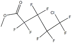 5-CHLOROPERFLUOROPENTANOIC ACID METHYL ESTER Structure