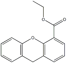 ETHYL XANTHENE-5-CARBOXYLATE Structure