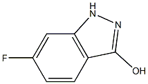 6-FLUORO-3-HYDROXYINDAZOLE 구조식 이미지