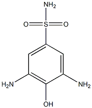 2,6-DIAMINOPHENOL-4-SULFONAMIDE Structure