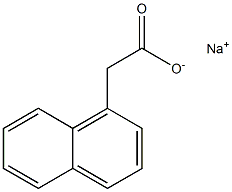 ALPHA-NAPHTHYLACETIC ACID SODIUM SALT 구조식 이미지