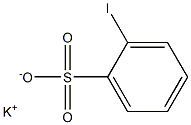 potassium 2-iodobenzenesulfonate 구조식 이미지