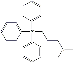 (3-Dimethylamino-propyl)-triphenylphosphonium Structure