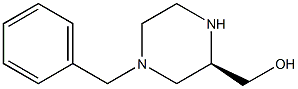 (R)-(4-benzylpiperazin-2-yl)methanol Structure