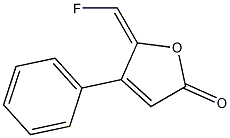 5-(FLUOROMETHYLENE)-4-PHENYLFURAN-2-ONE Structure