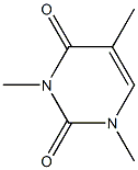 1,3-DIMETHYLTHYMINE Structure