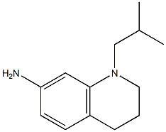 1-isobutyl-7-amino-1,2,3,4-tetrahydroquinoline Structure