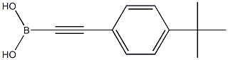 2-(4-TERT-BUTYLPHENYL)ACETYLENE-1-BORONIC ACID 구조식 이미지