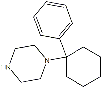 1-(1-PHENYLCYCLOHEXYL)PIPERAZINE Structure