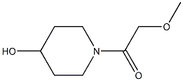 1-(METHOXYACETYL)PIPERIDIN-4-OL 구조식 이미지