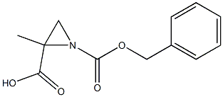 1-BENZYL 2-METHYL AZIRIDINE-1,2-DICARBOXYLATE Structure