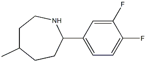 2-(3,4-DIFLUOROPHENYL)-5-METHYLAZEPANE Structure