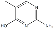 2-AMINO-5-METHYLPYRIMIDIN-4-OL 구조식 이미지