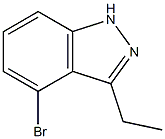 4-BROMO-3-ETHYL-1H-INDAZOLE 구조식 이미지