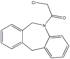 5-(CHLOROACETYL)-6,11-DIHYDRO-5H-DIBENZO[B,E]AZEPINE 구조식 이미지
