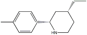 CIS-4-ETHYL-2-(4-METHYLPHENYL)PIPERIDINE Structure