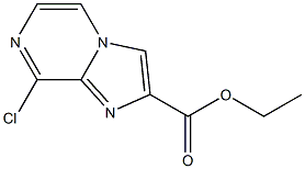 ETHYL 8-CHLOROIMIDAZO[1,2-A]PYRAZINE-2-CARBOXYLATE Structure