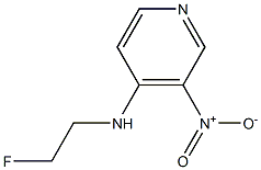 N-(2-FLUOROETHYL)-3-NITROPYRIDIN-4-AMINE Structure
