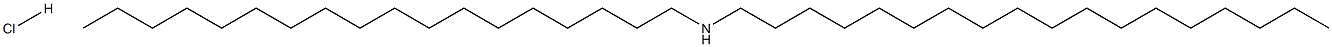 N-octadecyloctadecan-1-amine hydrochloride Structure