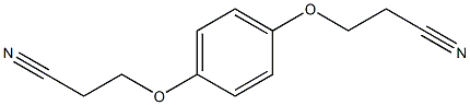 3-[4-(2-cyanoethoxy)phenoxy]propanenitrile 구조식 이미지