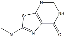 2-(methylthio)-6,7-dihydropyrimido[5,4-d][1,3]thiazol-7-one Structure