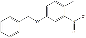 4-(benzyloxy)-1-methyl-2-nitrobenzene Structure