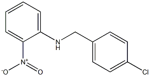 N-(4-chlorobenzyl)-2-nitroaniline 구조식 이미지