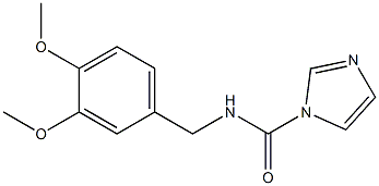 N-(3,4-dimethoxybenzyl)-1H-imidazole-1-carboxamide Structure