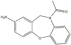 1-[2-aminodibenzo[b,f][1,4]oxazepin-10(11H)-yl]-1-ethanone Structure