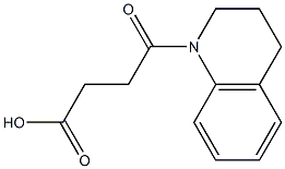 4-oxo-4-(1,2,3,4-tetrahydroquinolin-1-yl)butanoic acid 구조식 이미지