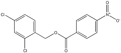 2,4-dichlorobenzyl 4-nitrobenzoate Structure