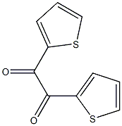 1,2-dithien-2-ylethane-1,2-dione 구조식 이미지