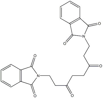 2-[8-(1,3-dioxo-2,3-dihydro-1H-isoindol-2-yl)-3,6-dioxooctyl]isoindoline-1,3-dione 구조식 이미지