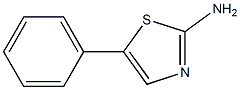 5-phenyl-1,3-thiazol-2-amine 구조식 이미지